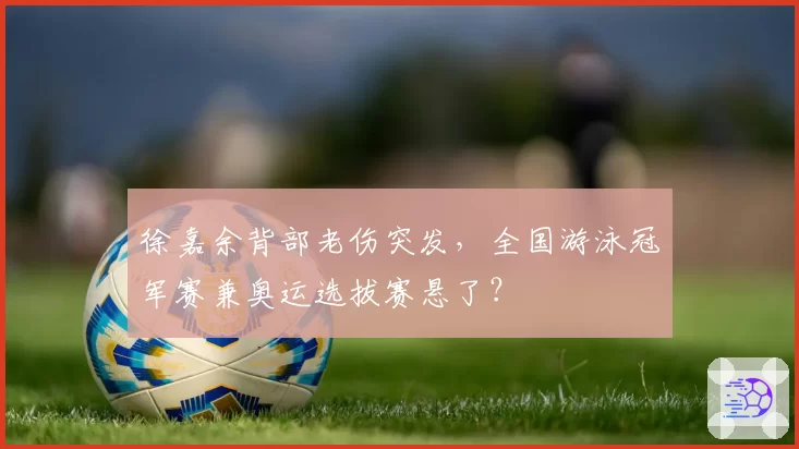 徐嘉余背部老伤突发，全国游泳冠军赛兼奥运选拔赛悬了？